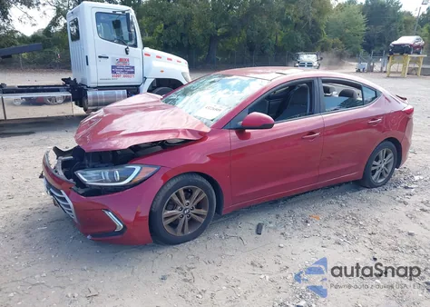 2017 Hyundai Elantra Se from USA, damaged, VIN KMHD84LF5HU196423